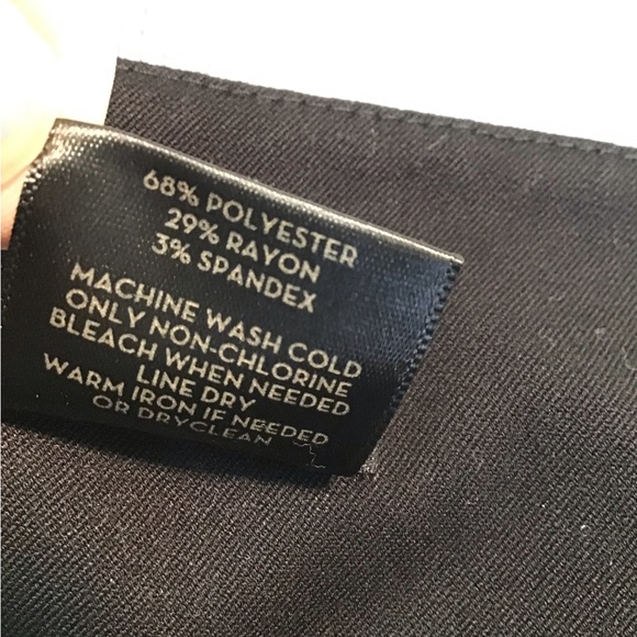 Ann Taylor Signature Black Flared Pants Women’s Size 10 Business Casual - Picture 4 of 10